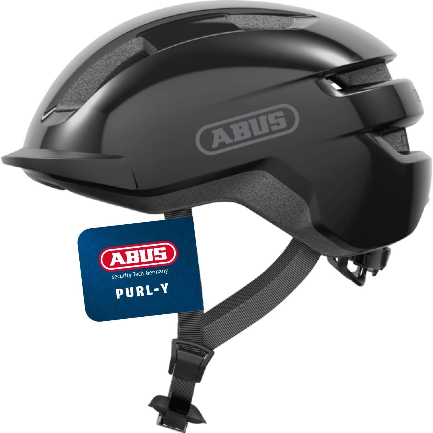 ABUS Kask rowerowy „Purl-Y”, czarny