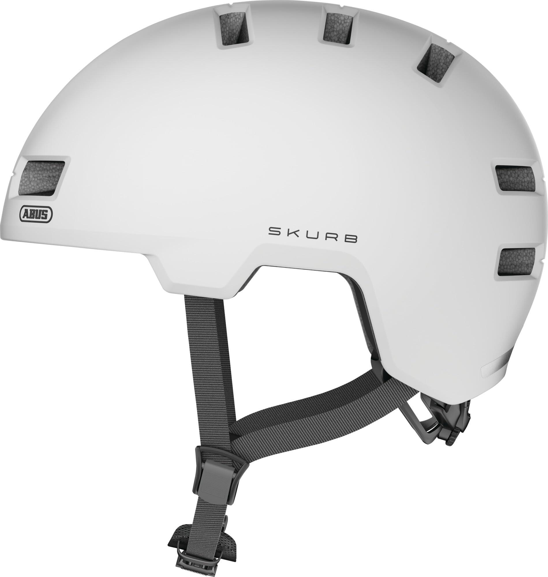 Kask Skurb Polar White S 52-56 Cm