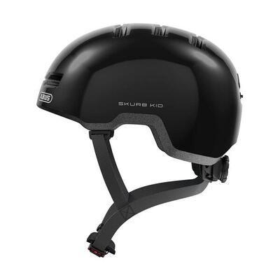 Abus skurb kid fietshelm shiny black m 50-55cm