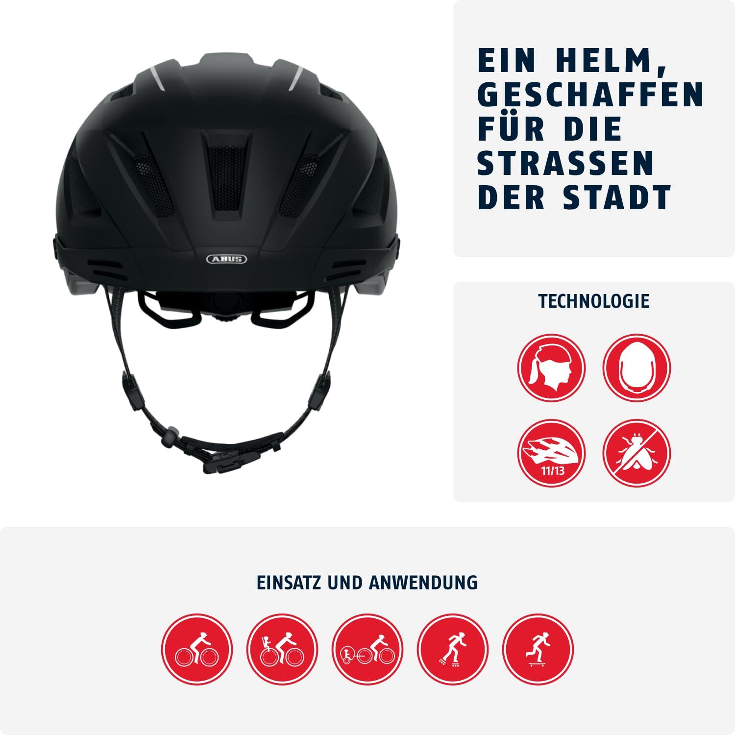 Casque Abus Pedelec 2.0 MIPS - Noir - M 52-57cm 2/7
