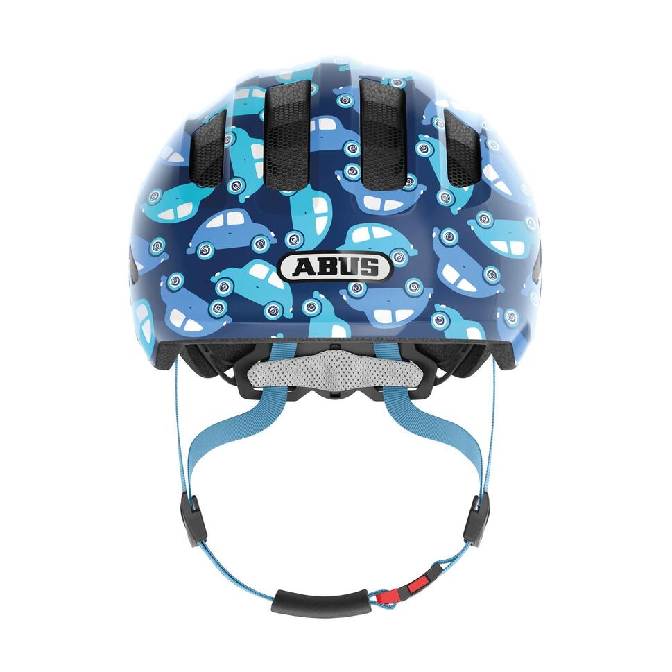 Kask Rowerowy Smiley 3.0 Led Niebieski Car S 45-50 Cm
