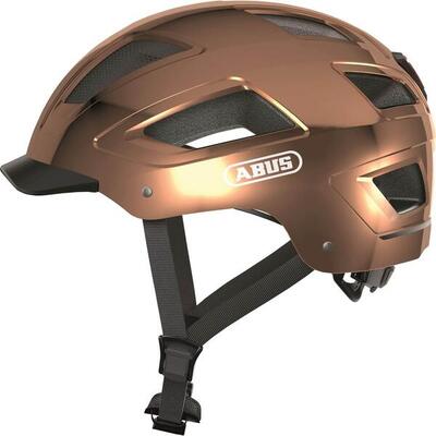 Abus hyban 2.0 chrome roze fietshelm m 52-58cm