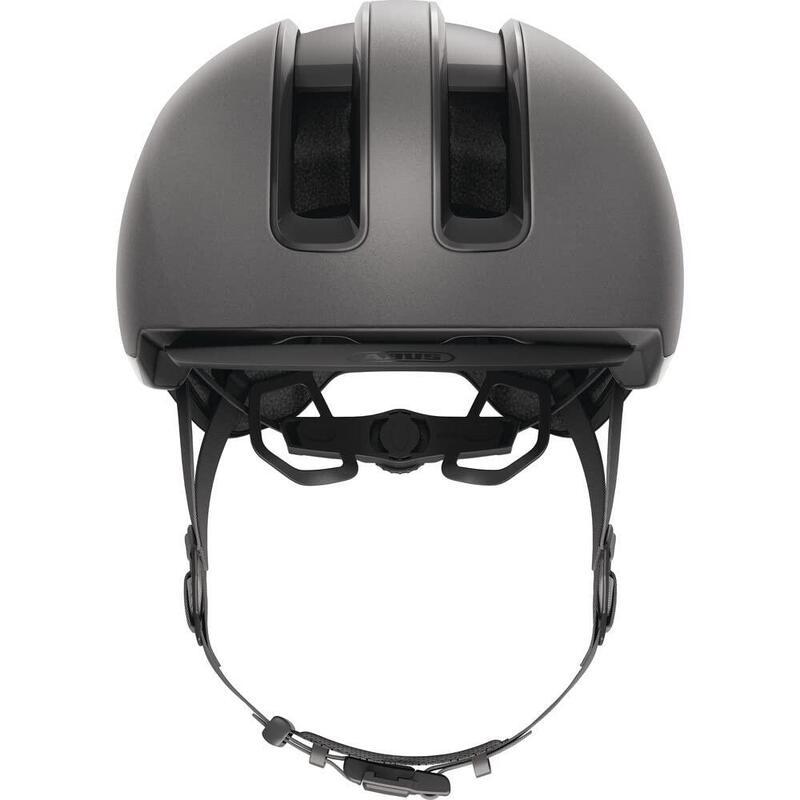 ABUS Kask rowerowy „Hud-Y” ciemnoszary