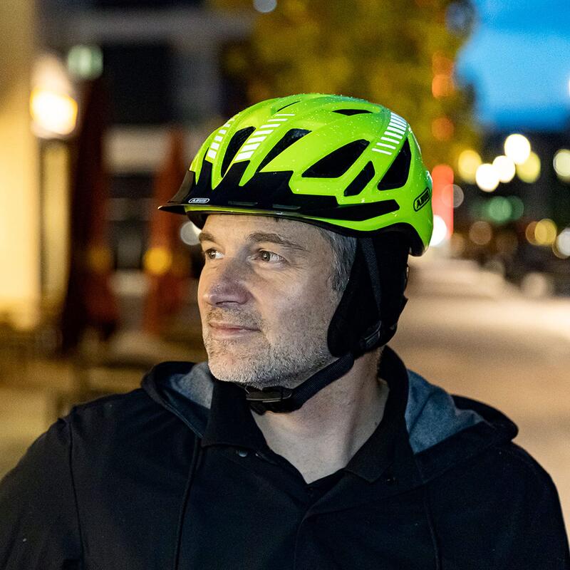 ABUS Kask rekreacyjny „Urban-I 3.0”, żółty
