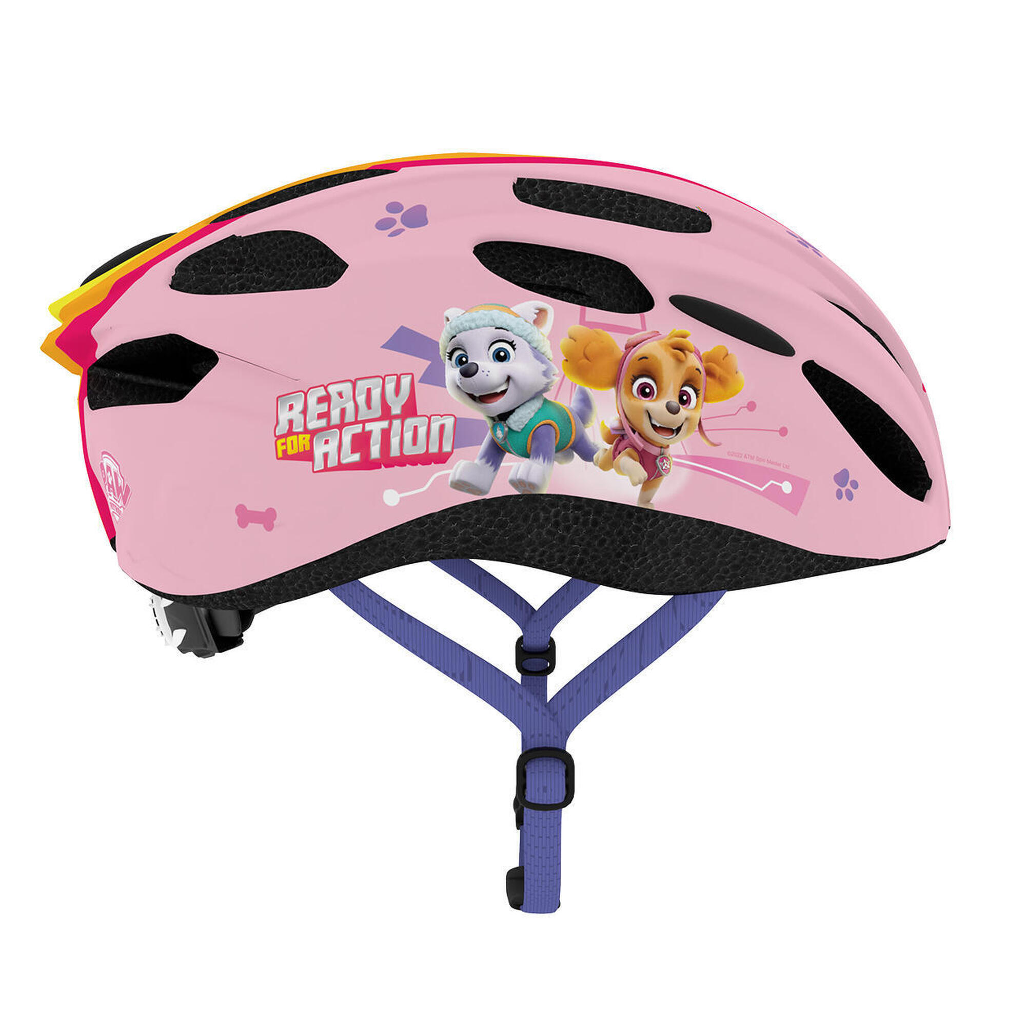 Disney - Casque De Vélo Casque Pour Enfants Filles Paw Patrol Rose 52-56 Cm - Casque - Rose - 52-56 Cm - Decathlon