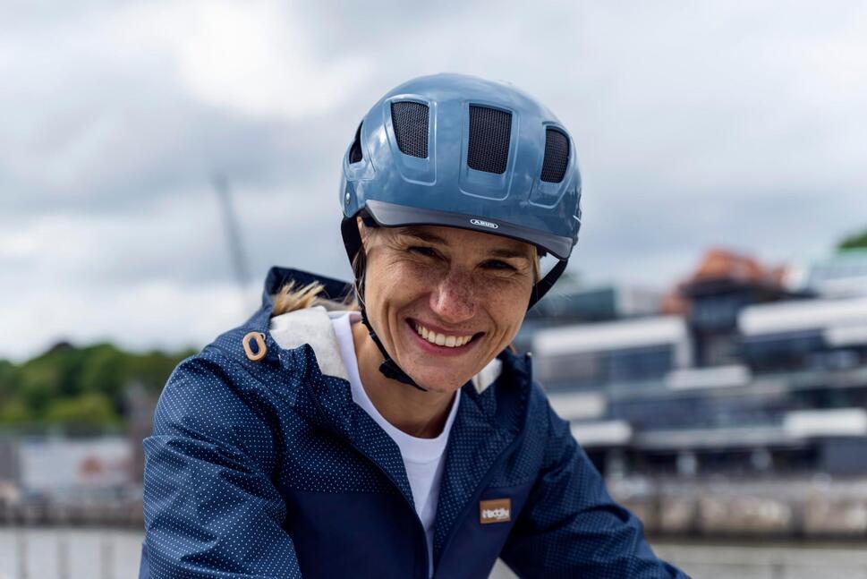 Kask Rowerowy Hyban 2.0 Czerwony M 52-58 Cm
