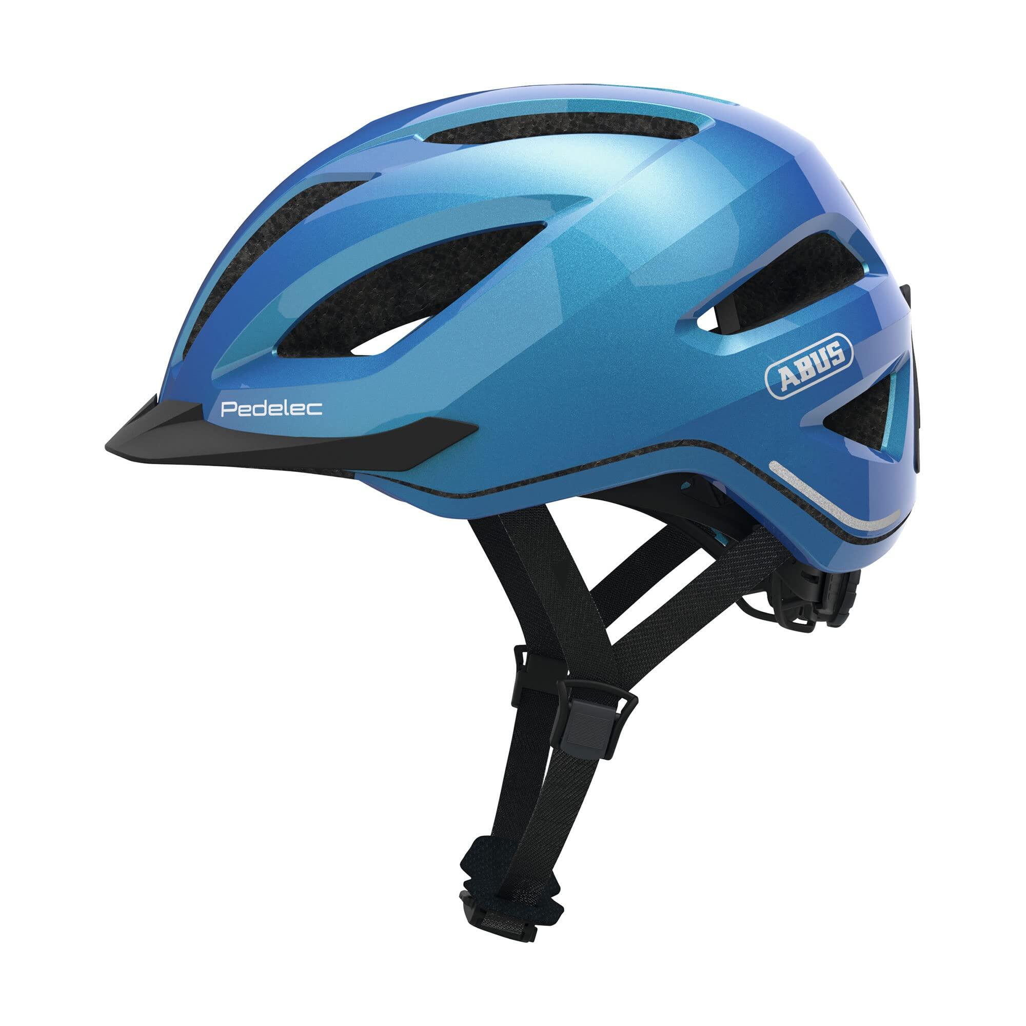 ABUS Kask rowerowy dla młodzieży i dorosłych „Pedelec 1.1”, niebieski