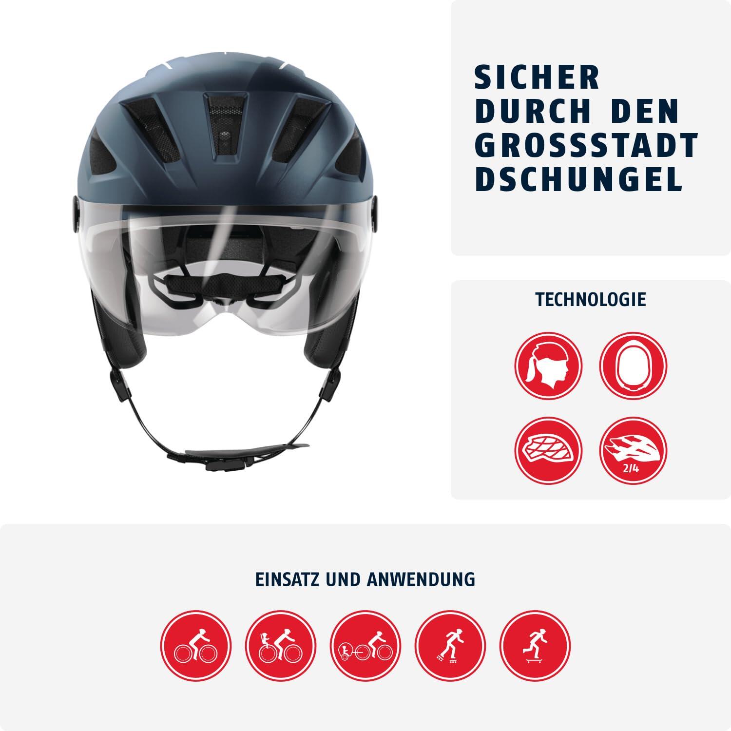 Casque Abus Pedelec 2.0 ACE Bleu Nuit S 51-55cm 2/7