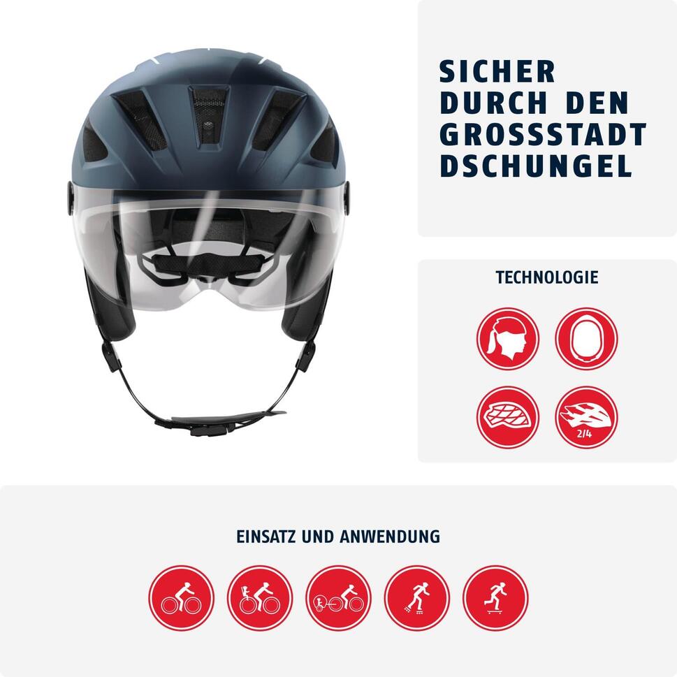 Kask Rowerowy Pedelec 2.0 Ace Midnight Blue L 56-62Cm