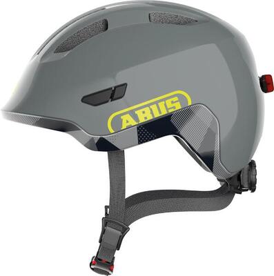Kinderhelm "smiley 3.0 ace led" grijs