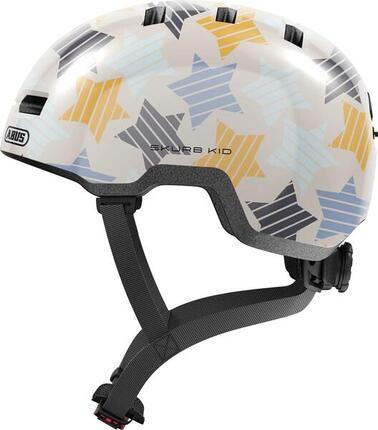 Casque Abus Skurb Kid Gris Étoiles M 50-55 cm