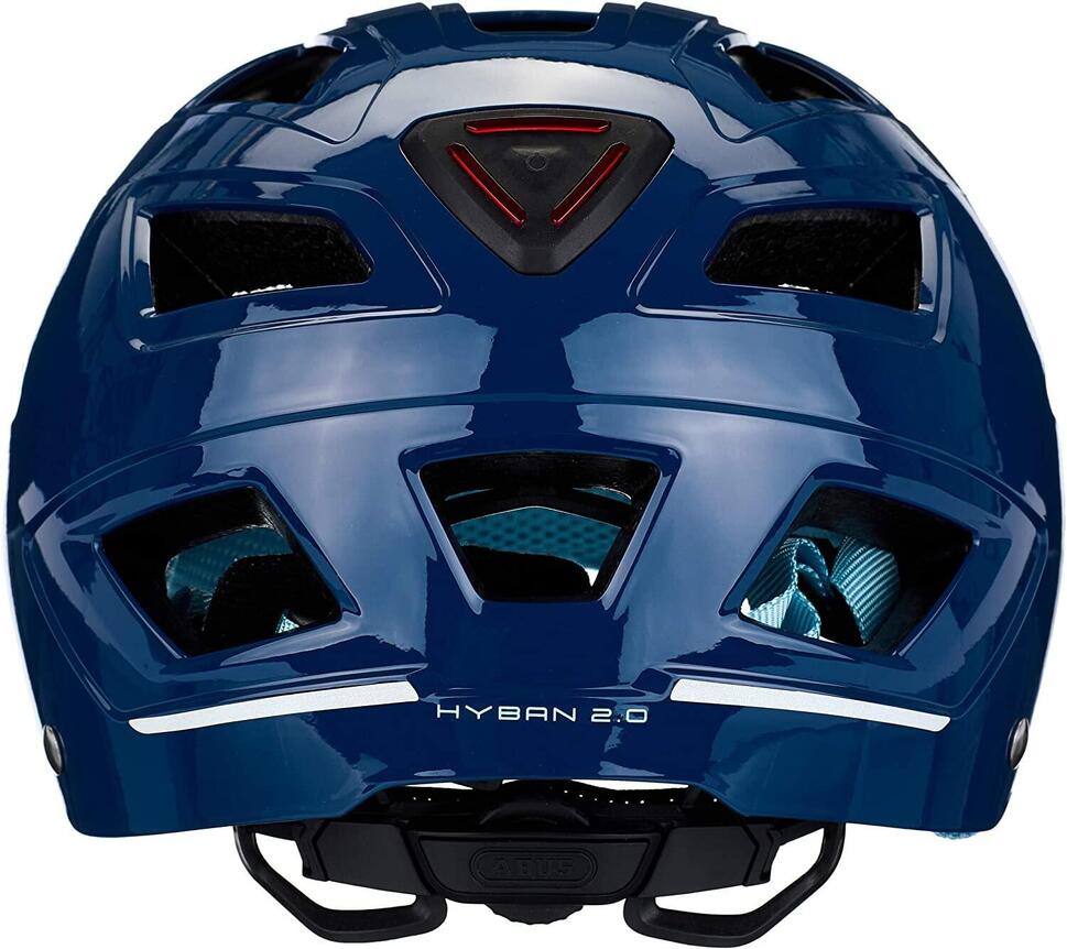 Kask Rowerowy Hyban 2.0 Niebieski M 52-58 Cm