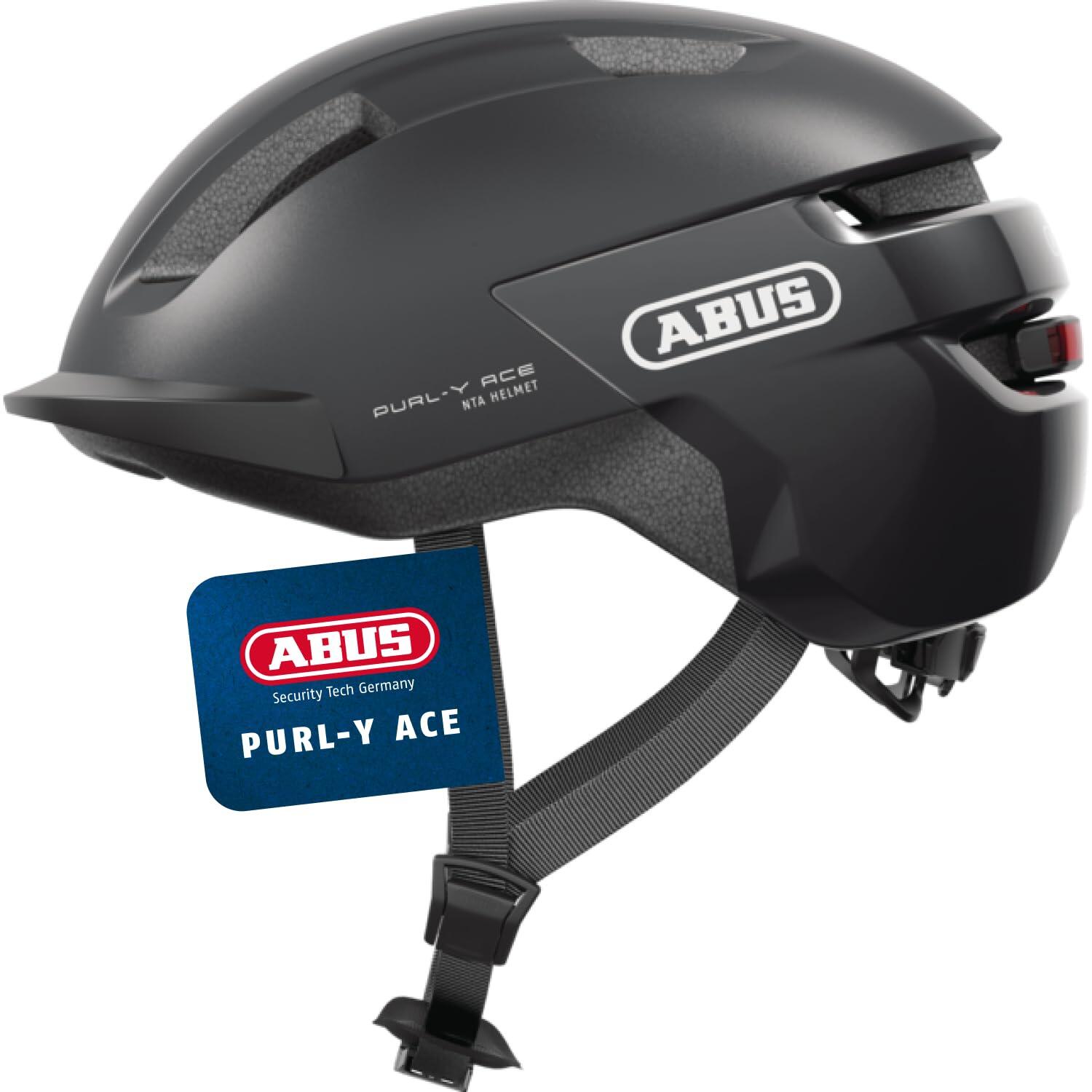 ABUS Stadsfietshelm "Purl-Y Ace", zwart
