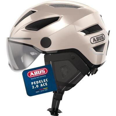 Abus pedelec 2.0 ace fietshelm - champagne gold
