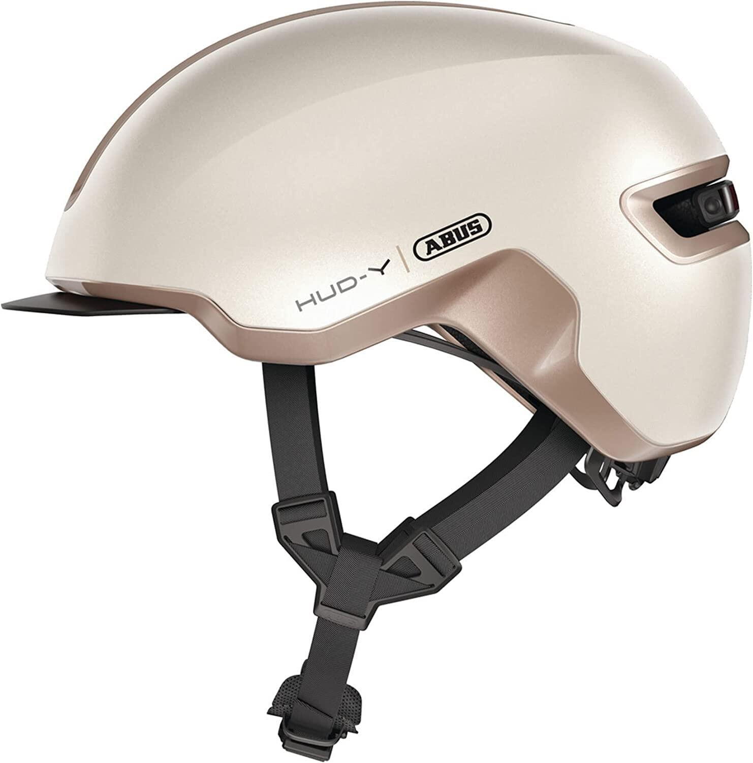Abus HUD-Y Fietshelm in Champagne Goud M 54-58cm 1/7