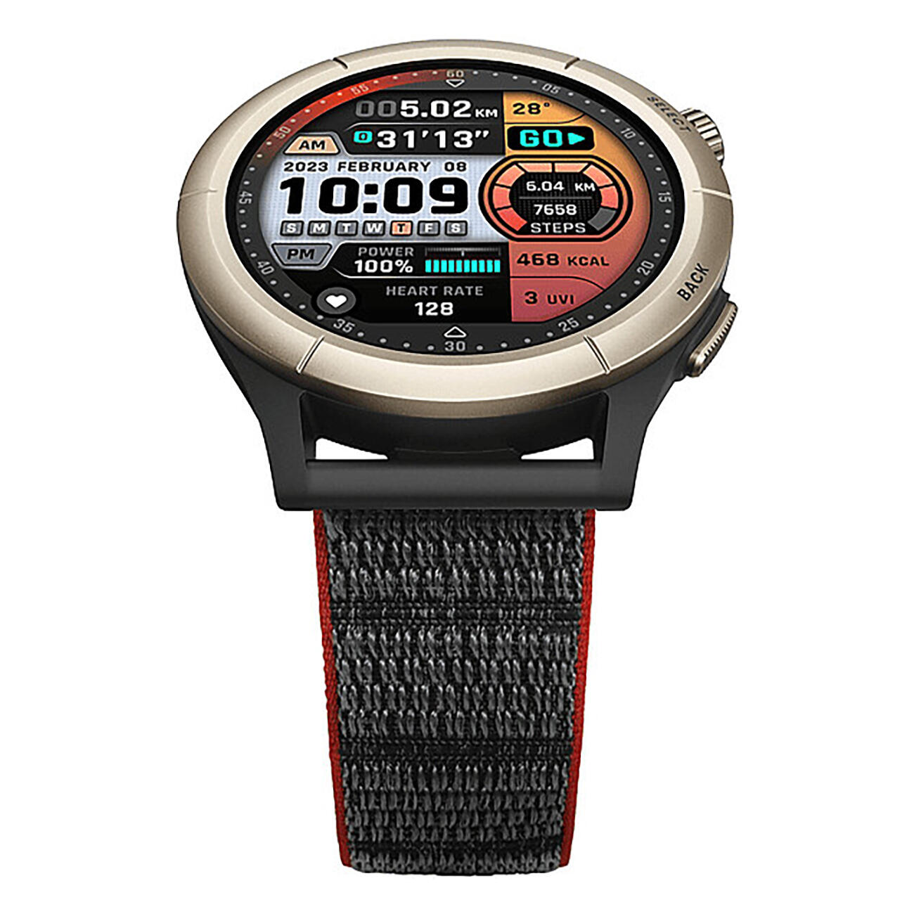Amazfit Cheetah Pro GPS Horloge Zwart Hardloopbaan 7/7