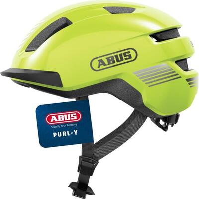 Abus purl-y helm signal geel m 54-58 cm