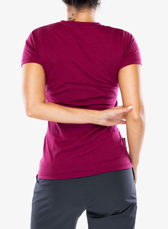 Koszulka merino damska Sensor Merino Active PT Tee S/S