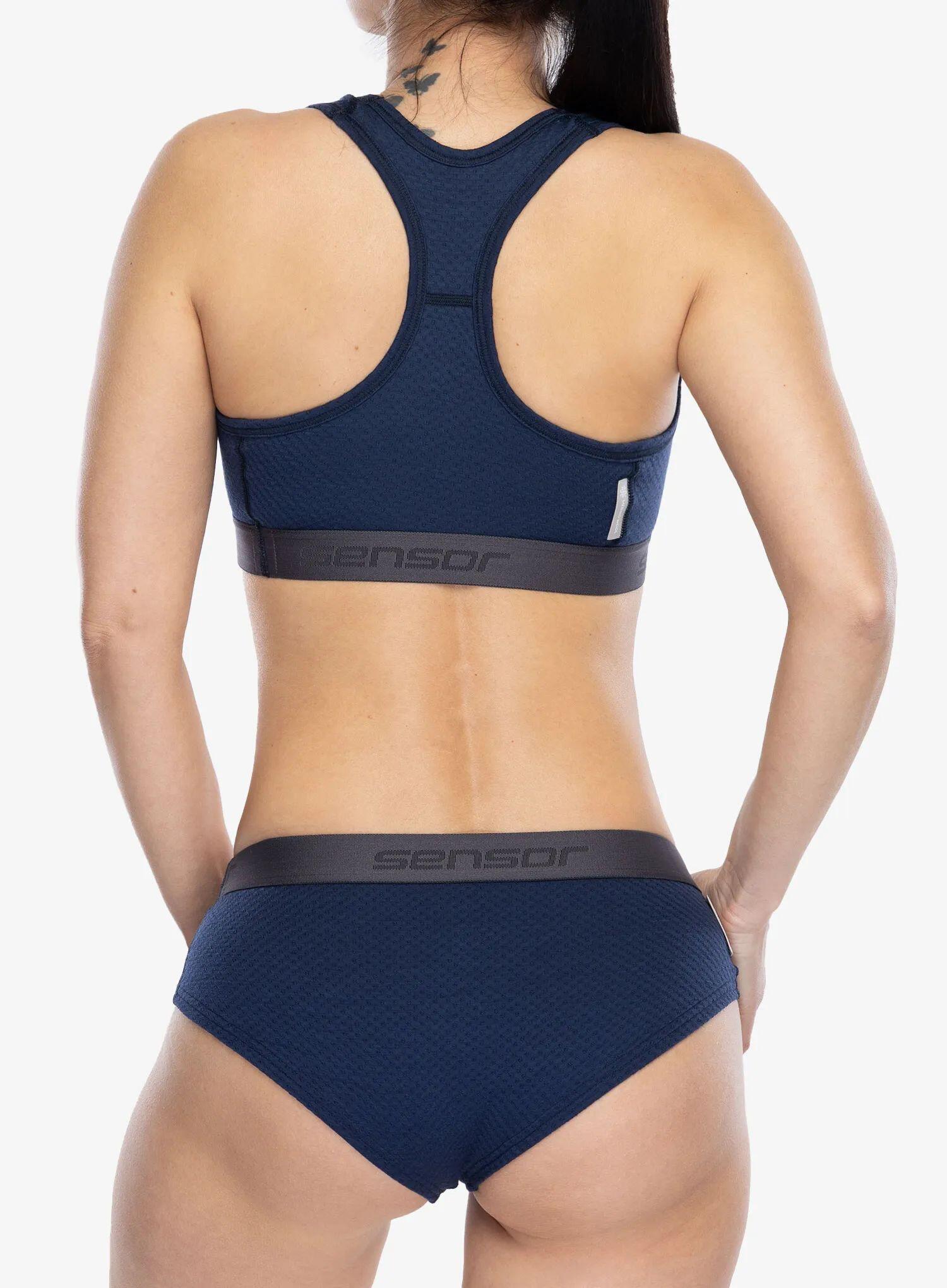 Stanik sportowy Sensor Merino DF Bra 2/7