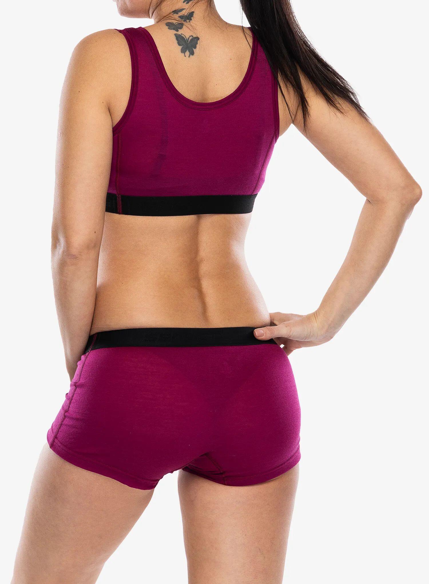 Biustonosz termoaktywny Sensor Merino Active Bra 2/5