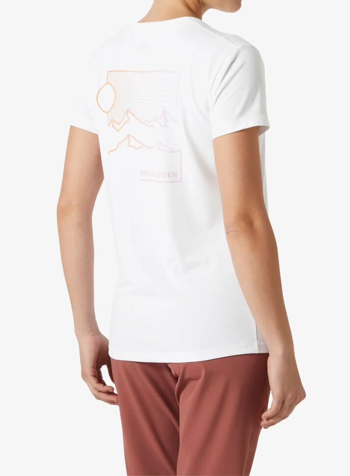 Koszulka szybkoschnąca damska Helly Hansen Skog Recycled Graphic Tee