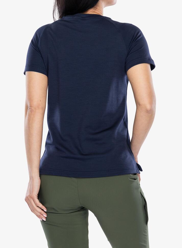 Koszulka merino damska Sensor Merino Blend Moon SS Tee