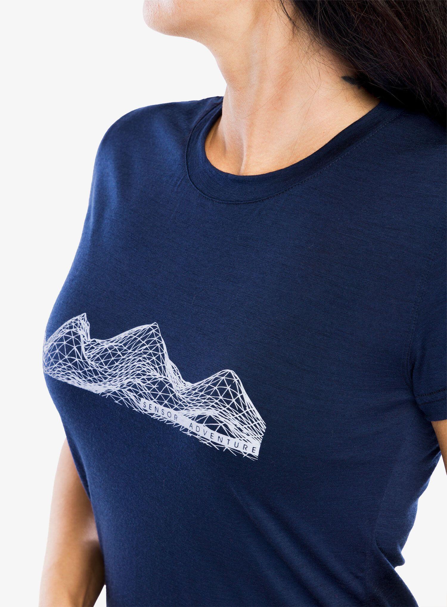 Koszulka merino damska Sensor Merino Active PT Tee SS 5/5