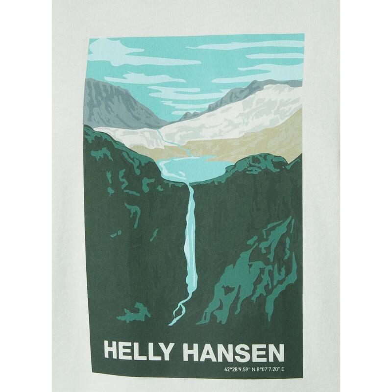 Tricou cu imprimeu Helly Hansen Massif Graphic