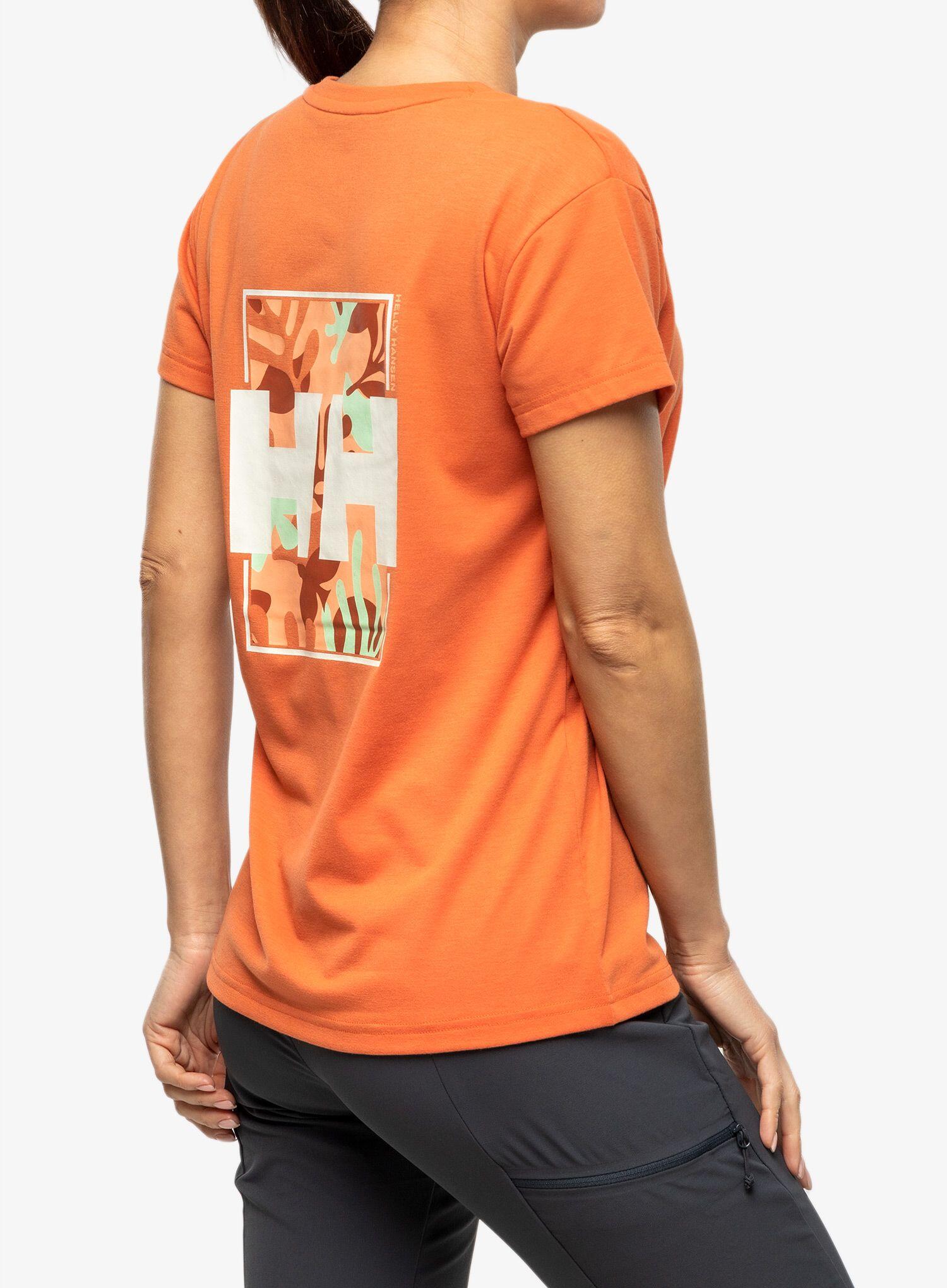TEE-SHIRT SKOG RECYCLE - Orange S 4/7