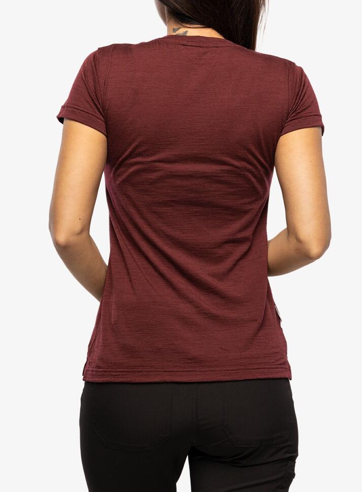 Koszulka merino damska Sensor Merino Air PT SS