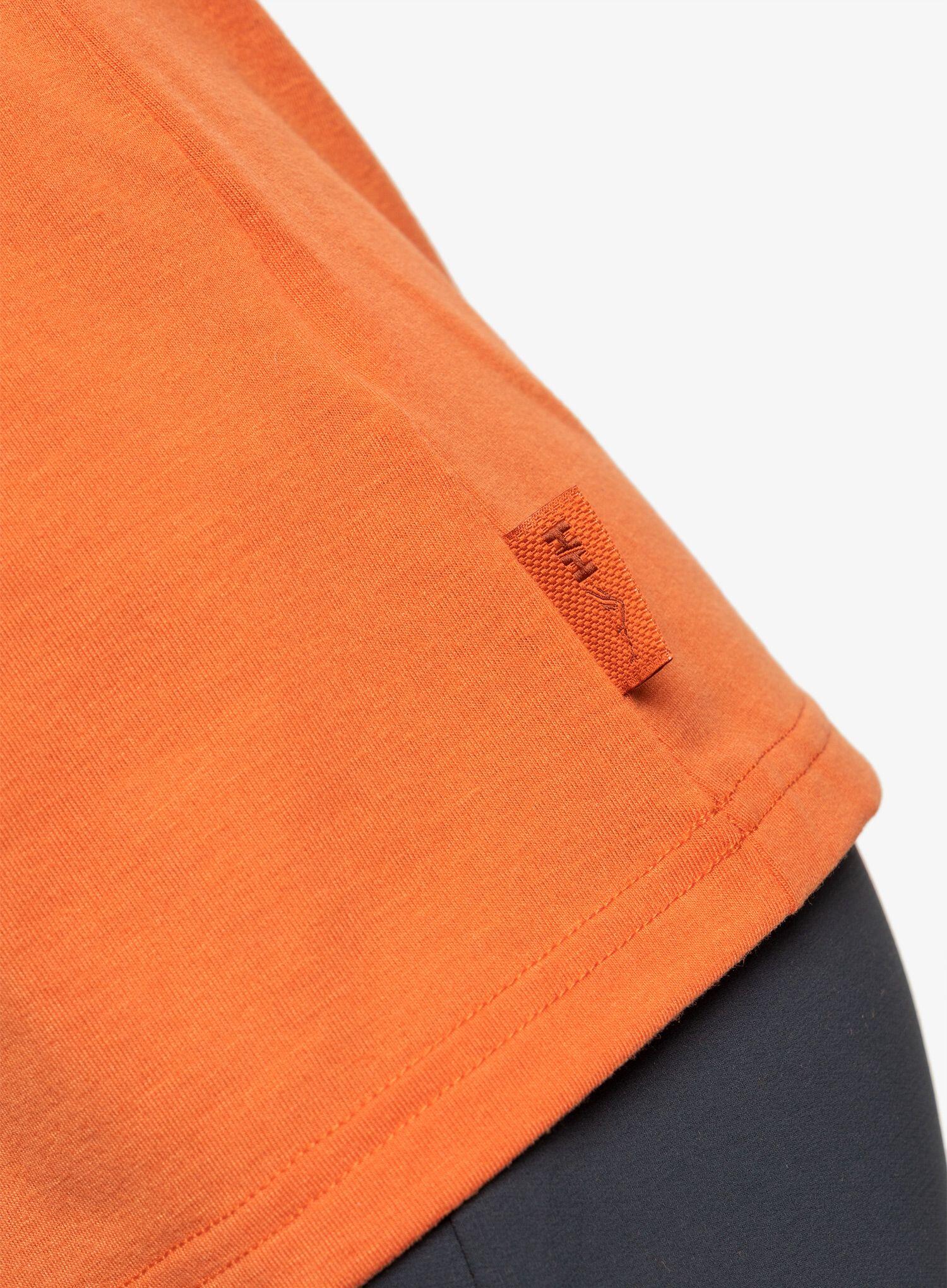 TEE-SHIRT SKOG RECYCLE - Orange S 7/7