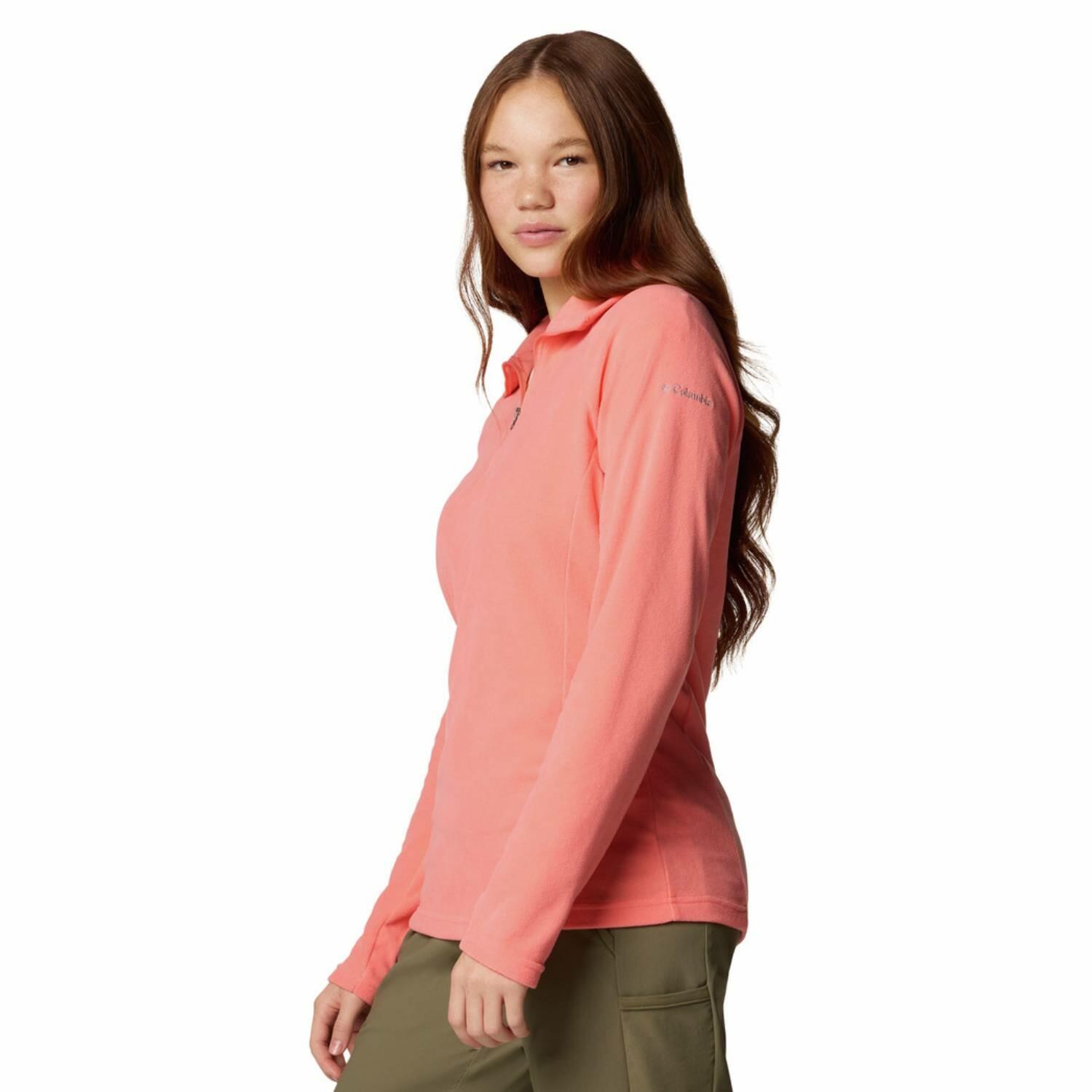 Blusa polar feminina Columbia Glacial IV com zíper 1/2 4/6
