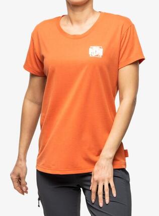 TEE-SHIRT SKOG RECYCLE - Orange S