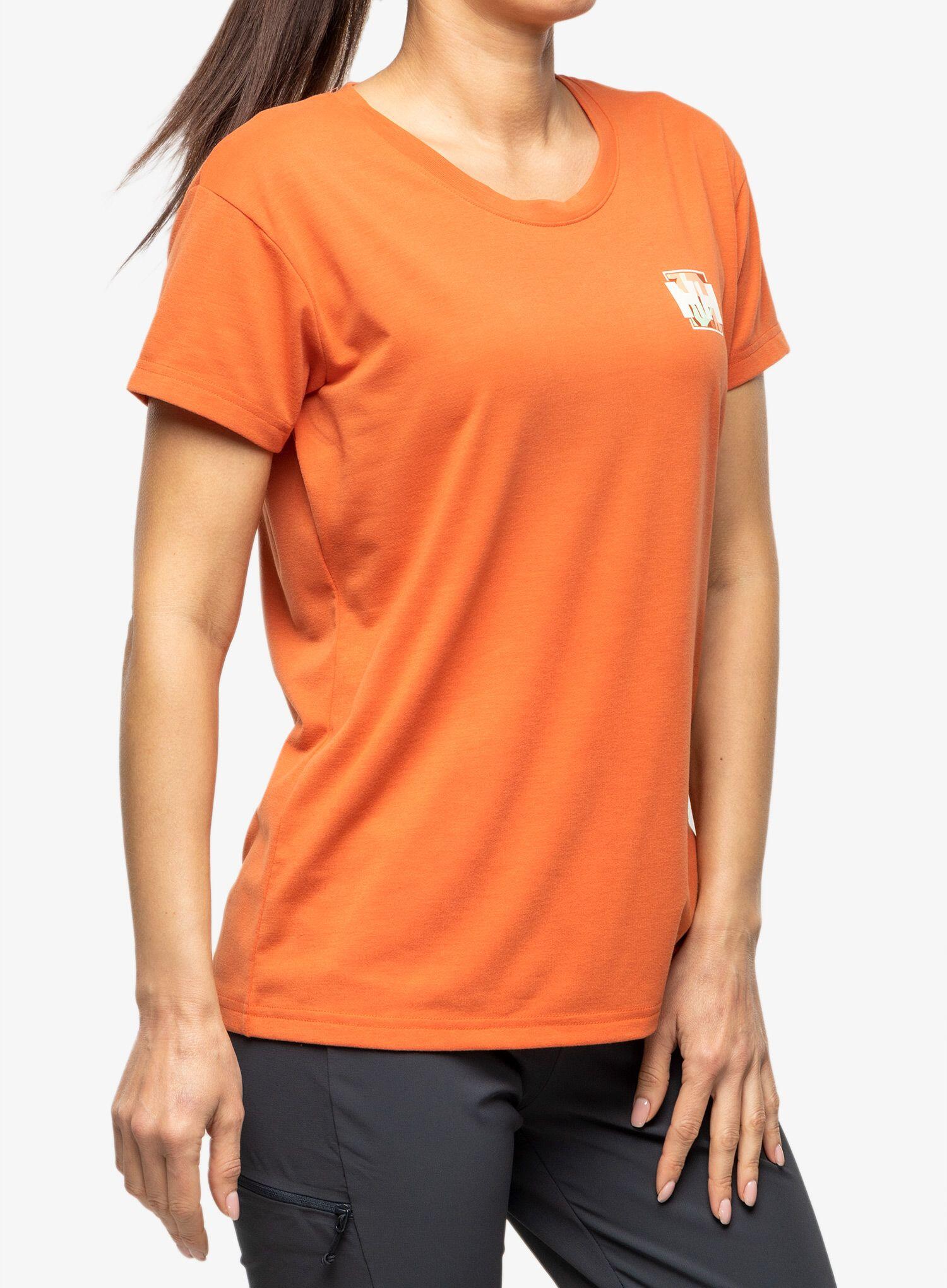 TEE-SHIRT SKOG RECYCLE - Orange S 3/7