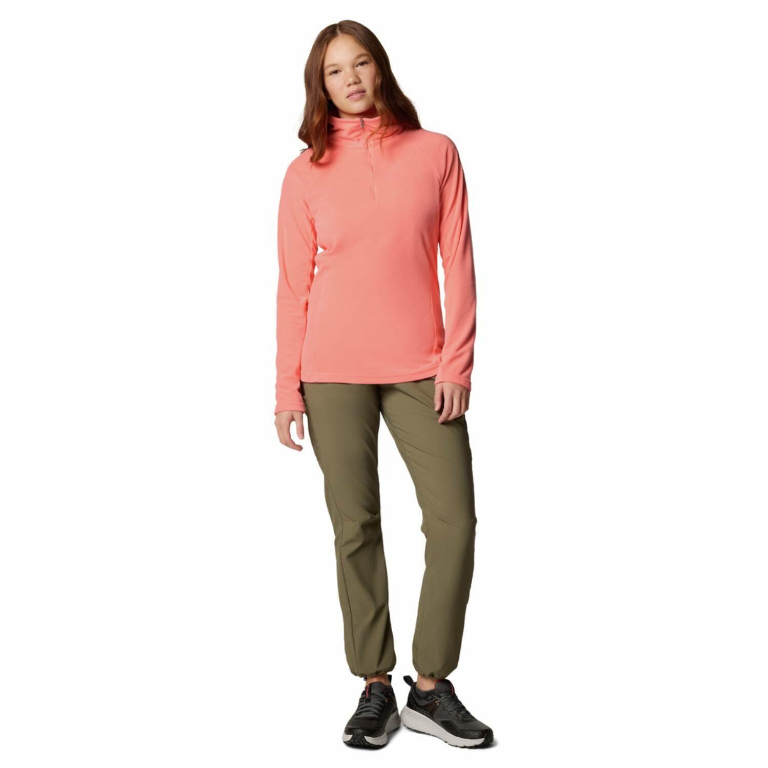 Blusa polar feminina Columbia Glacial IV com zíper 1/2 5/6