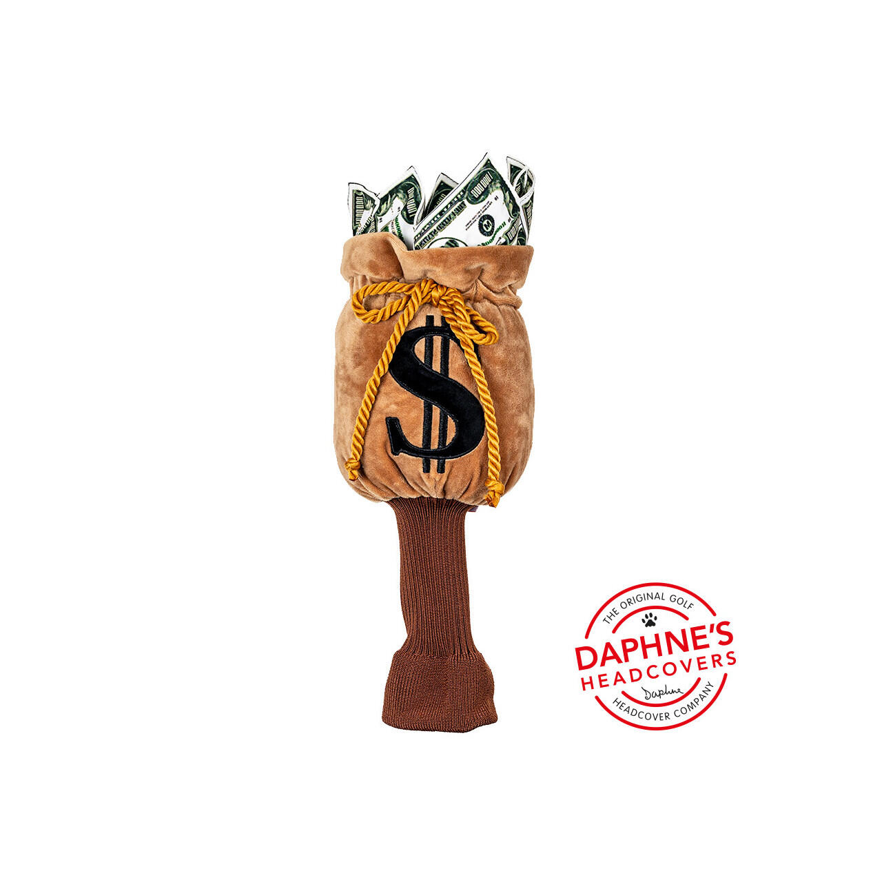 DAPHNE'S Headcover na driver pytel peněz