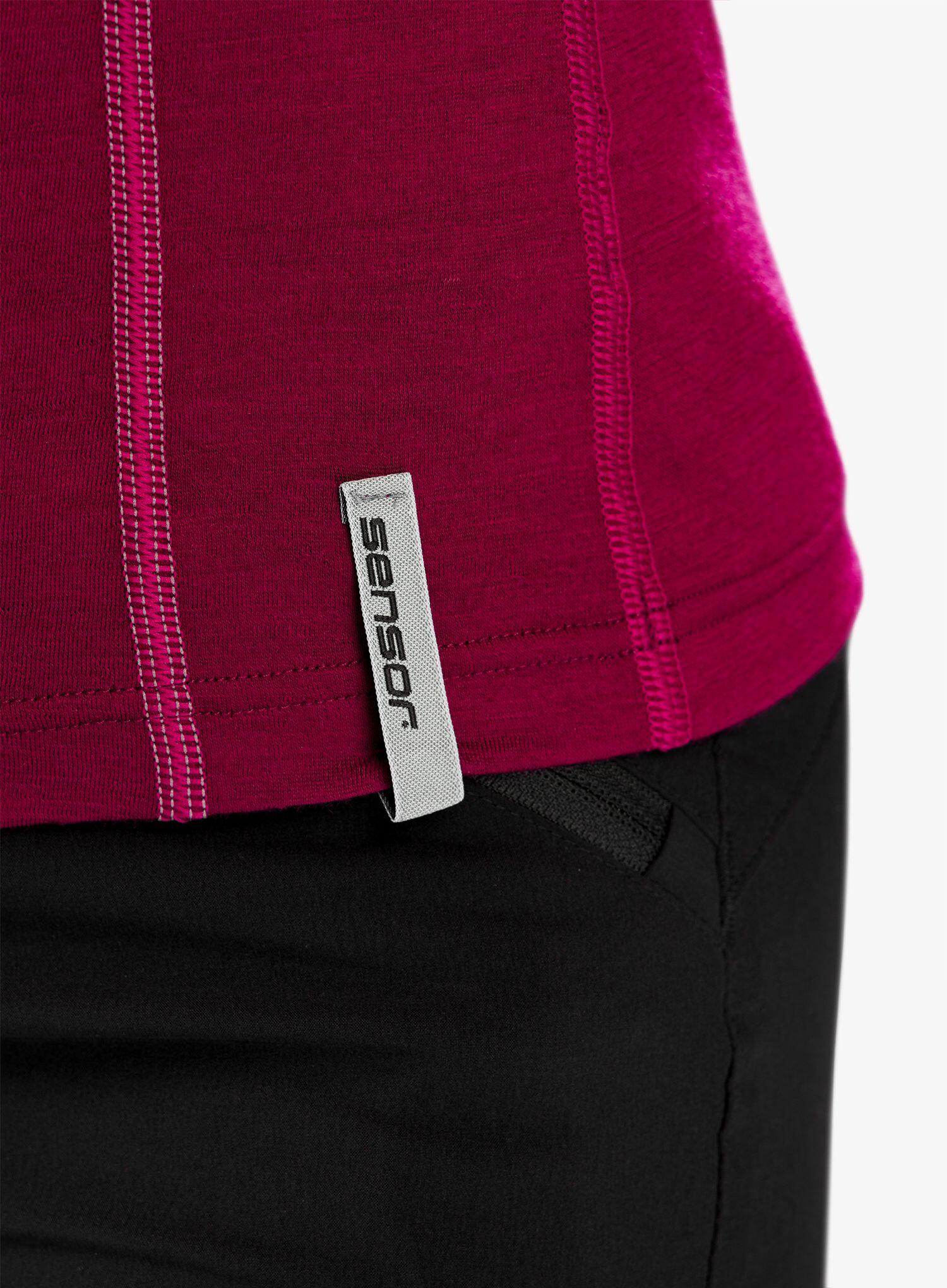 Koszulka termoaktywna damska Sensor Merino Active Tee S/S 6/6