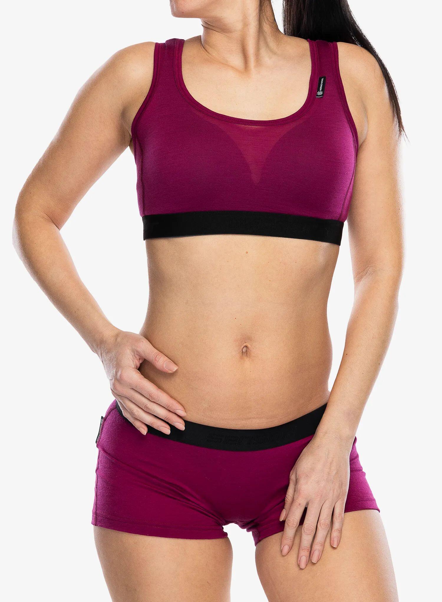 Biustonosz termoaktywny Sensor Merino Active Bra 4/5