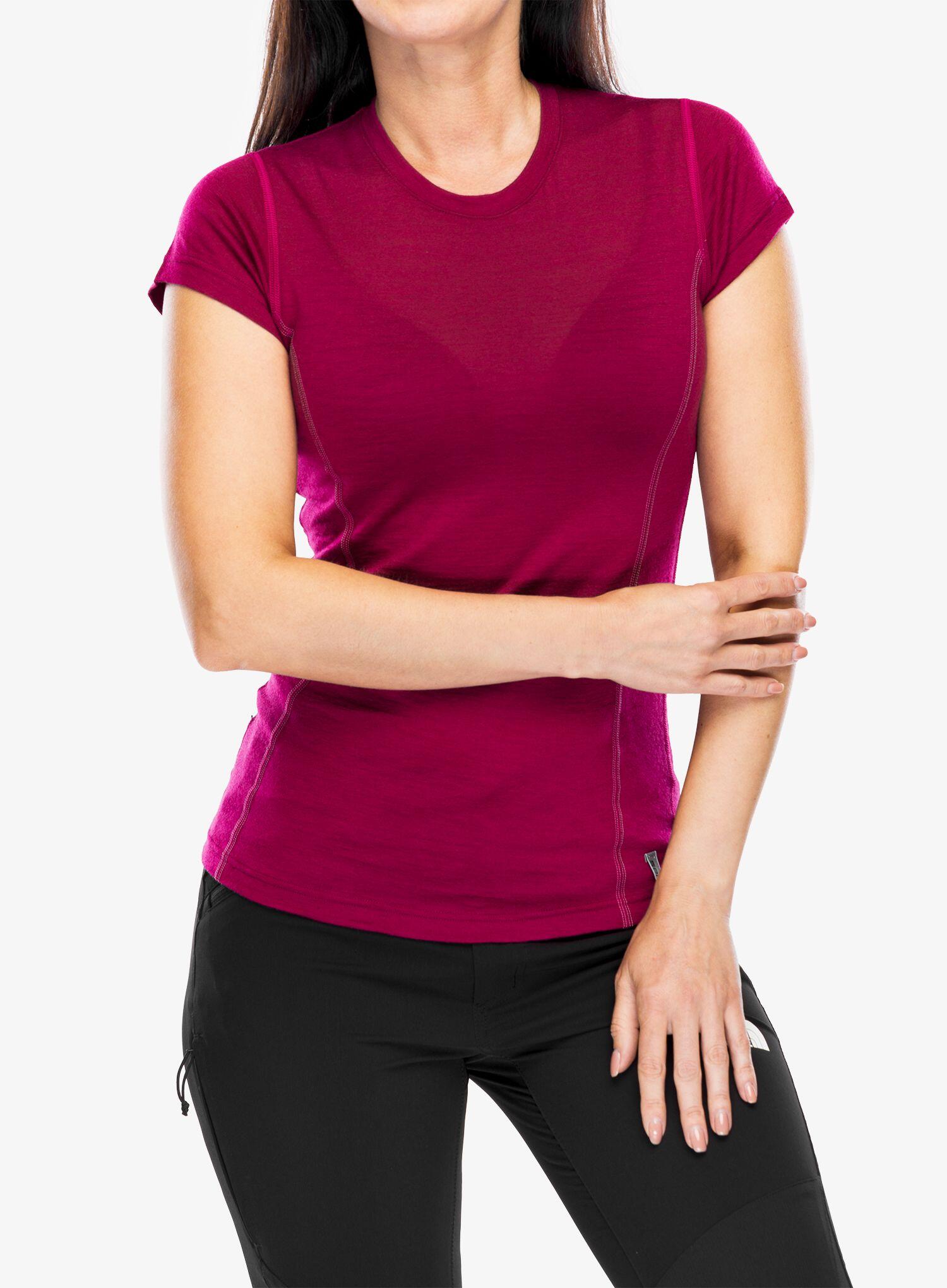 Koszulka termoaktywna damska Sensor Merino Active Tee S/S 3/6