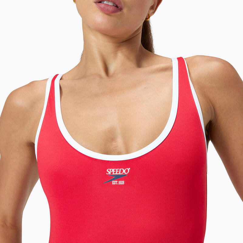 Strój pływacki jednoczęściowy damski Speedo Solid Bound Scoop