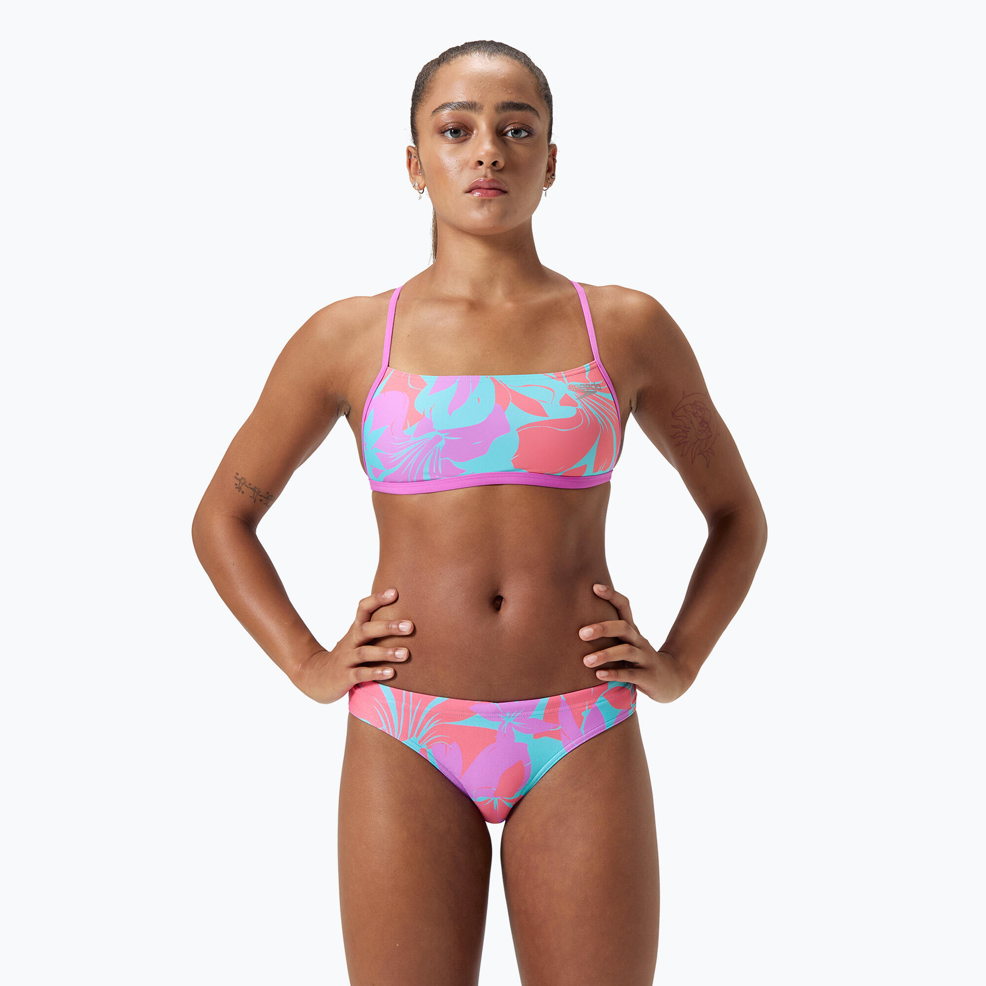 SPEEDO Speedo Allover Digital Hipster Brief Badpak Onderkant