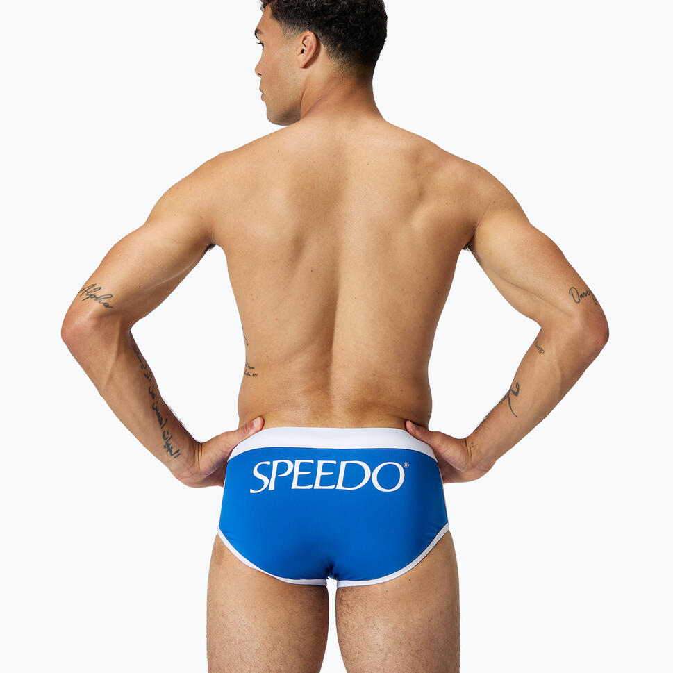 Kąpielówki męskie Speedo Jetstream Retro Logo Brief