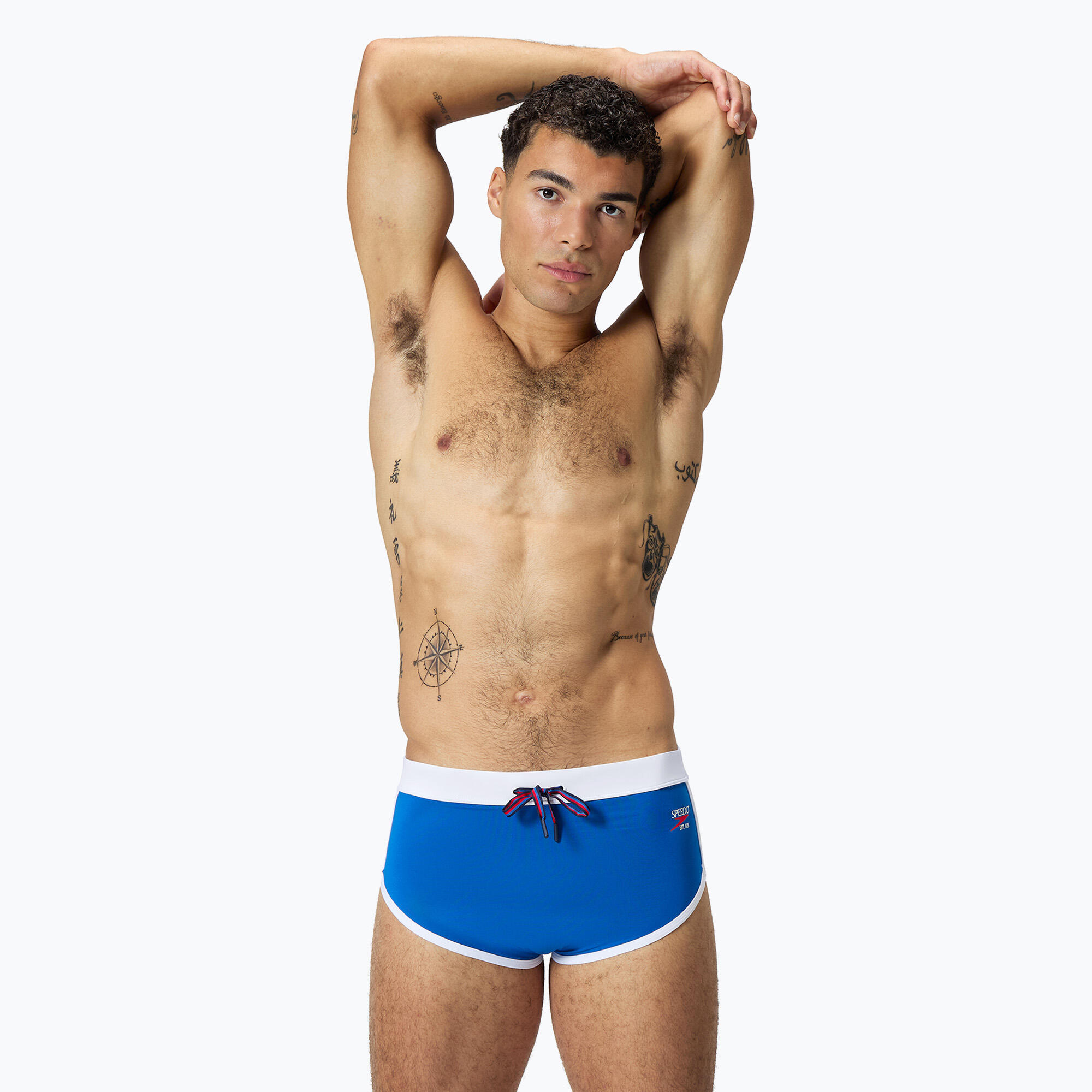 SPEEDO Speedo Jetstream Retro Logo Brief Zwembroek voor Heren
