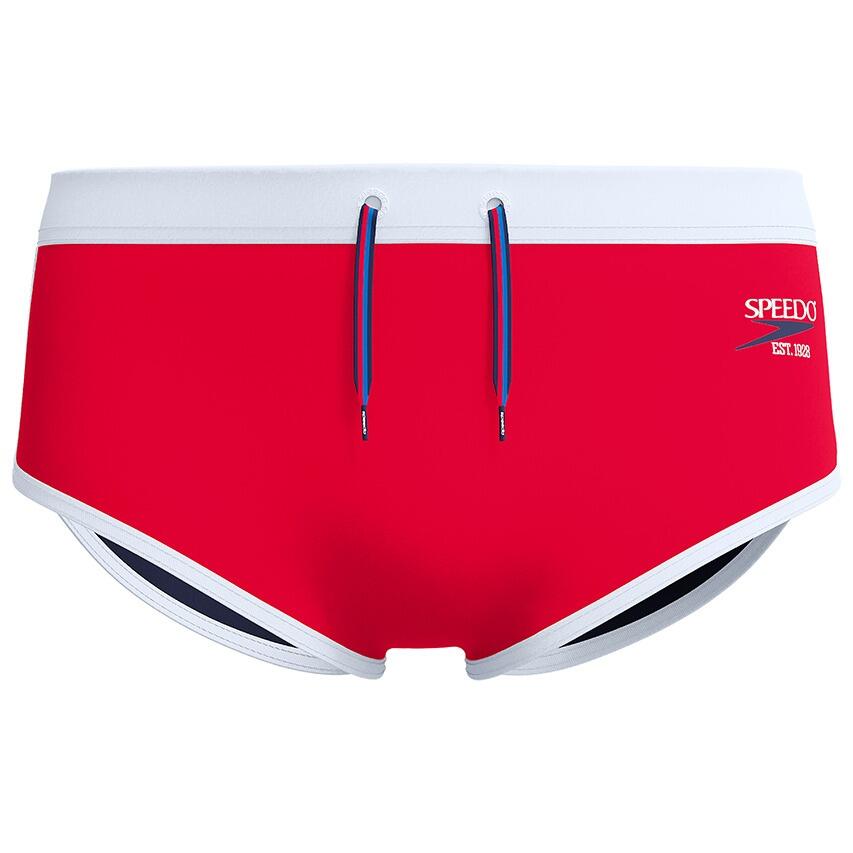 SPEEDO Speedo Jetstream Retro Logo Brief Zwembroek voor Heren