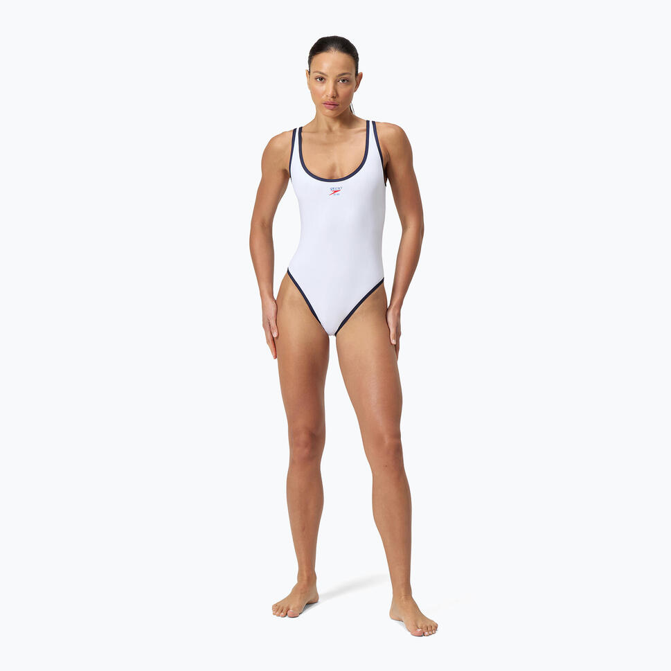 Strój pływacki jednoczęściowy damski Speedo Solid Bound Scoop