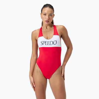 Speedo colourblock racerback damesbadpak in één stuk