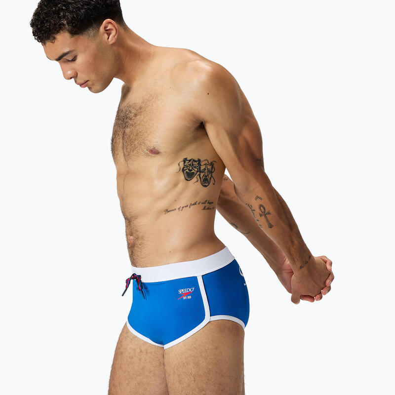 Kąpielówki męskie Speedo Jetstream Retro Logo Brief