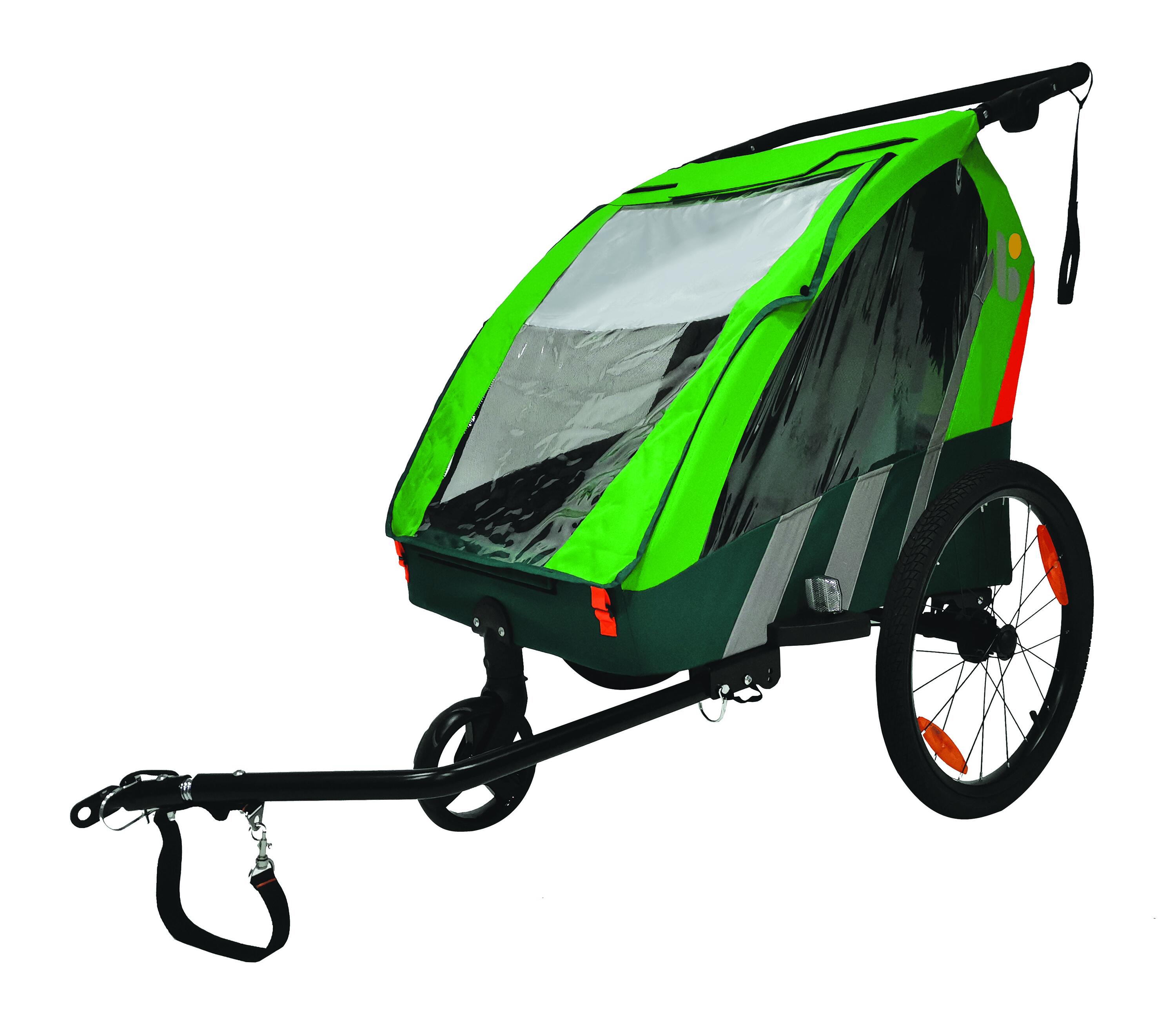 BELLELLI Trailblazer by Bellelli - carrello 2 in 1 portabimbi per bicicletta