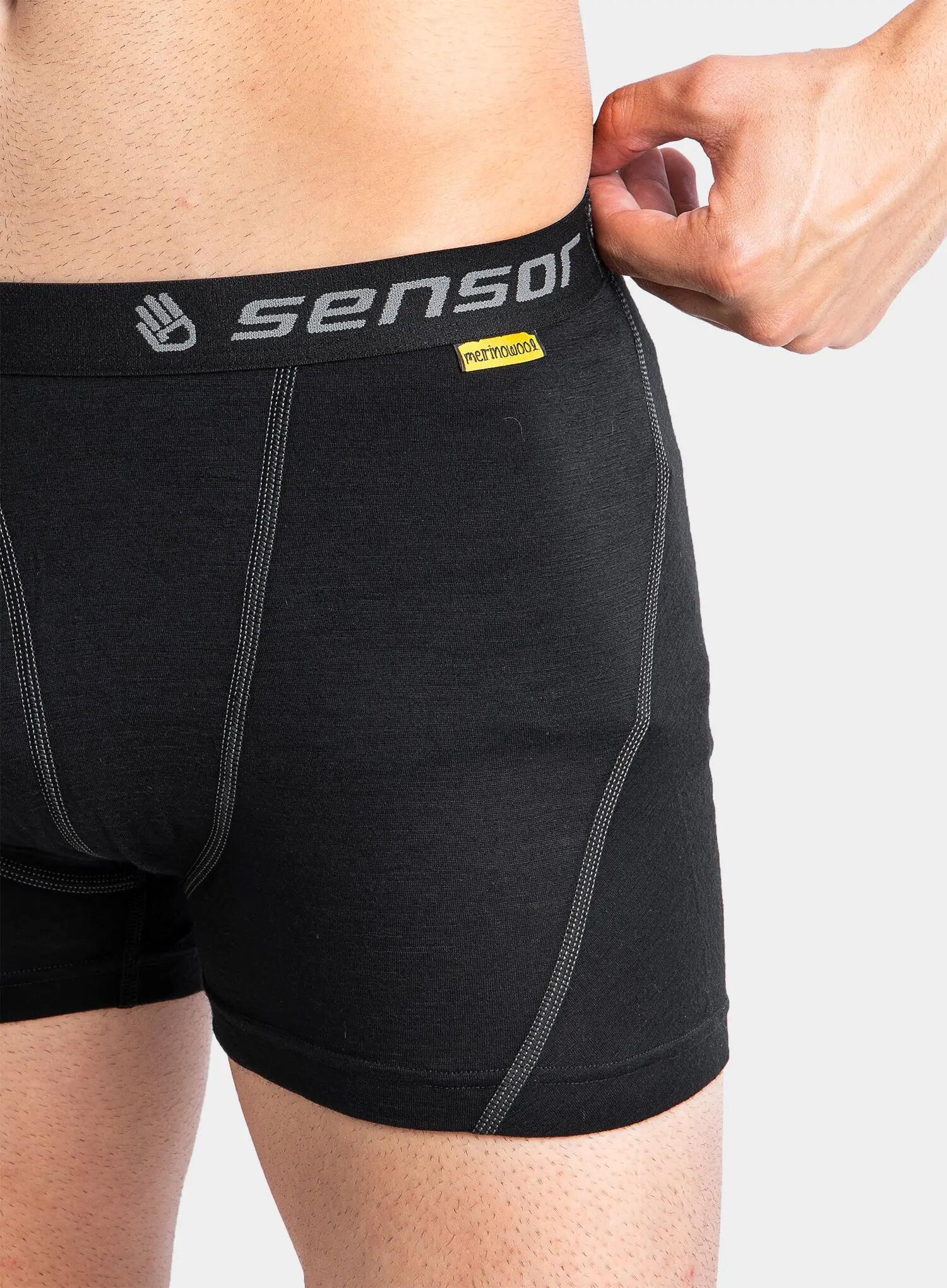 Bokserki termoaktywne męskie Sensor Merino Active Boxers 3/5