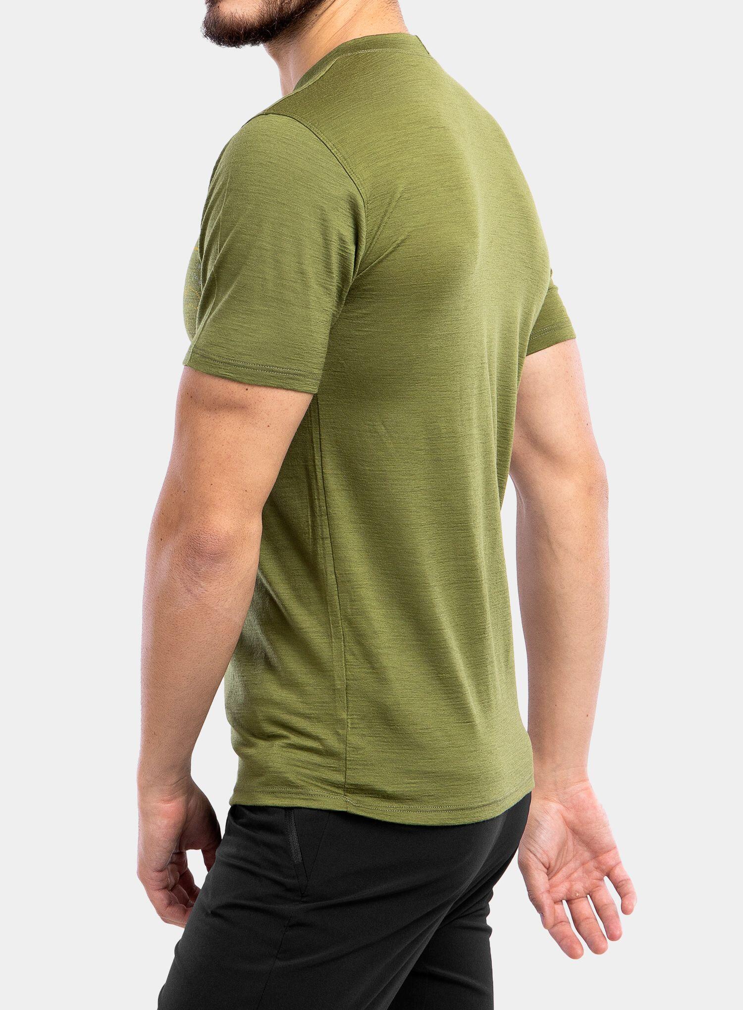 Koszulka merino męska Sensor Merino Active PT Tee S/S 3/7